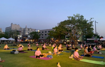 7th International Day of Yoga @ Gangdong District, Seoul